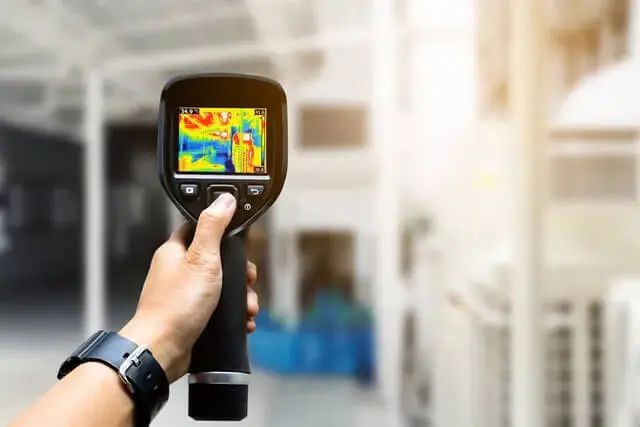 water leak detection experts using thermal imaging for water leak detection services in Melbourne.