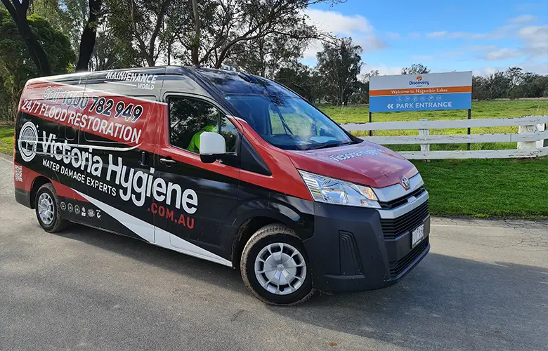 Emergency response team arriving at a Melbourne property within 45 minutes for flood damage assessment
