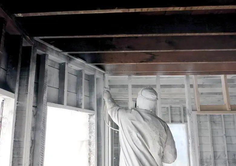 Final clearance testing to verify air and surface safety post-soot removal