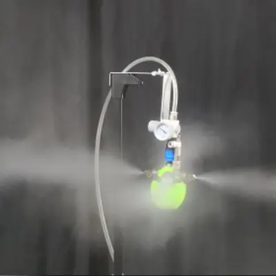 Dry fog disinfection being conducted in Melbourne property