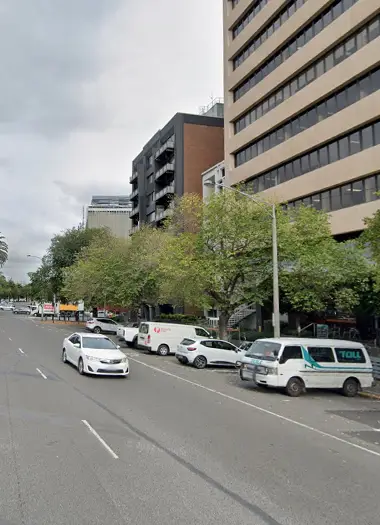 Exterior view of Victoria Hygiene’s location at 60 Albert Road, South Melbourne
