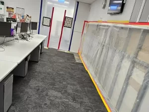 Water damaged site in Melbourne cleared and prepared for professional restoration by Victoria Hygiene.