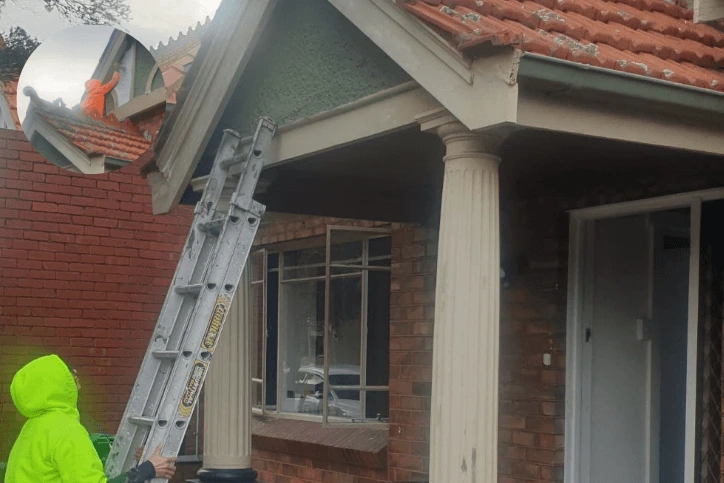 Australian home roof restored with fresh tiles and clean finish